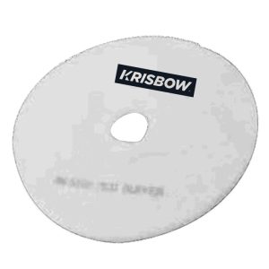 Cleaning Pad Krisbow 17INC 44CM Sabut Pembersih Putih (10PCS)