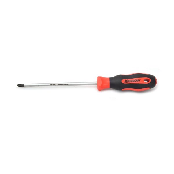 Obeng Plus Krisbow Screwdriver 6.0X150MM 10002182 - Image 2