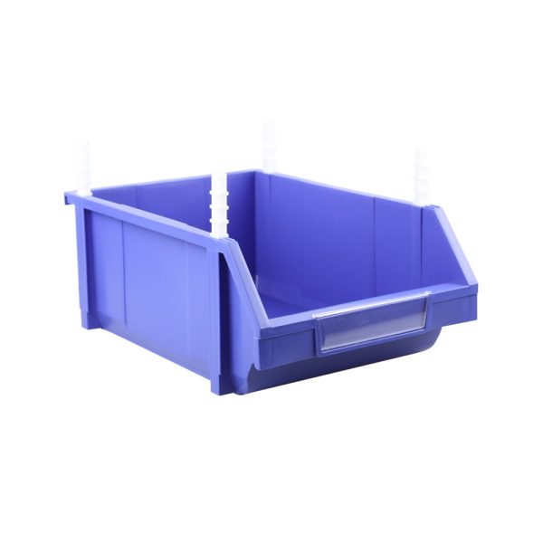 Kotak Perkakas Krisbow Storage Bin 300X450X177MM Blue - Image 2