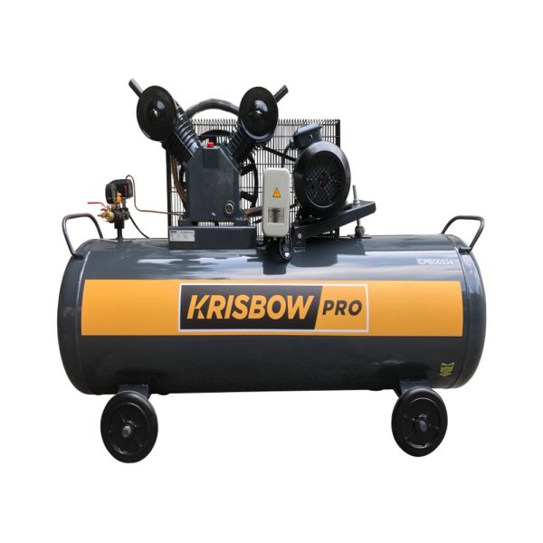 Compressor 5.5HP 340L 10BAR 380V 3PH Krisbow 10029561