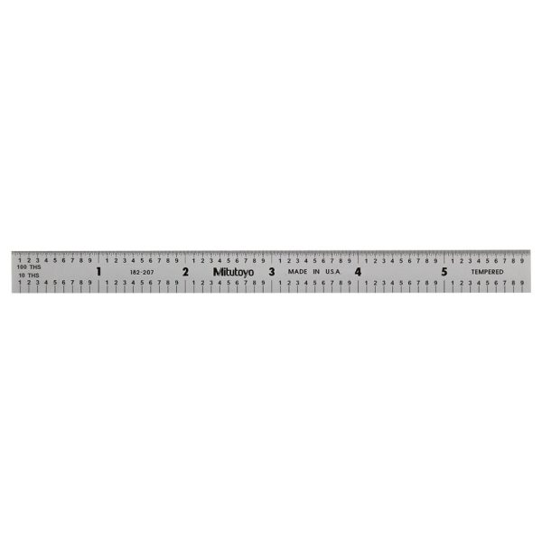 PENGGARIS STEEL RULE 6IN/150MM 182-207 MITUTOYO 10034039
