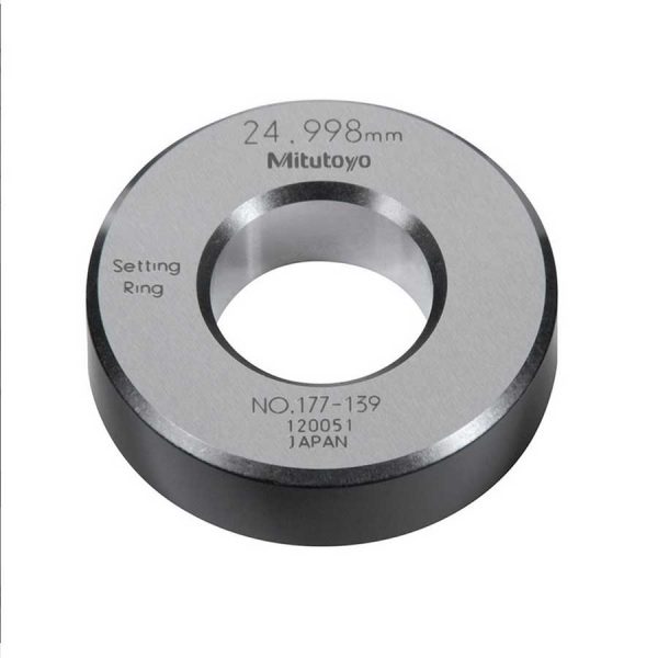 SETTING RING 25MMWITH CALCERTI 177-139 MITUTOYO 10036648