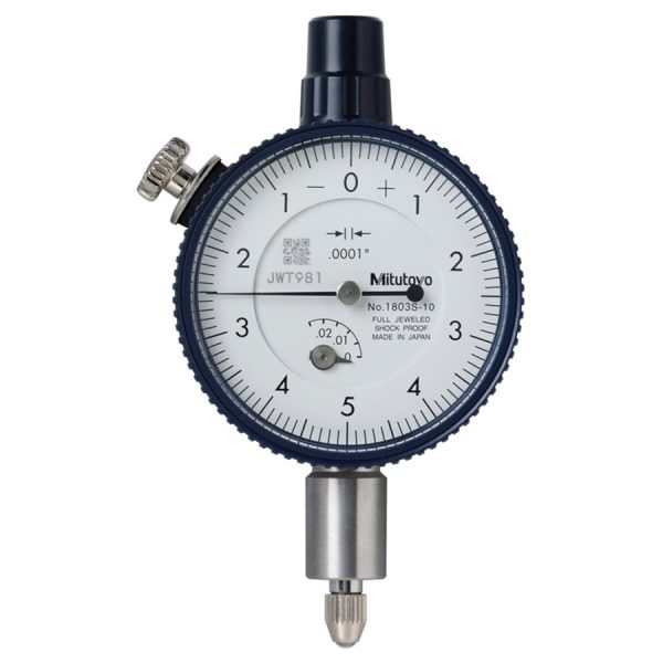 DIAL INDICATOR 0.025/0.0001IN 1803SB-10 MITUTOYO MT0006376