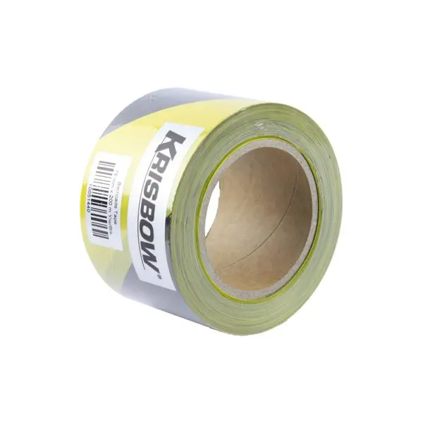 Barricade Tape Krisbow 75 MM X 200 M YLW/BLK 10051440