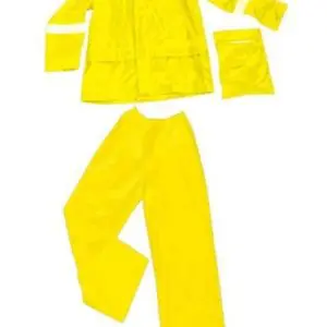 Jas Hujan Rainsuit PVC (M) Yellow Krisbow 10051723