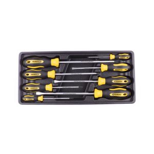Krisbow Obeng Set 8 Pcs dengan Tray 10066257