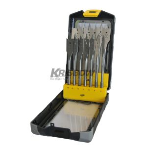 Flat Wood Drill Bits Set 13PC Krisbow 10081759