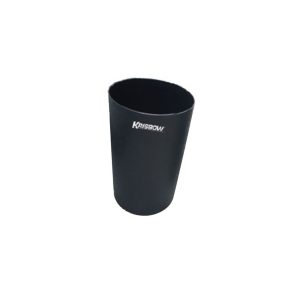 Tempat Sampah Dust Bin Round Fire Resistant 7.5L Black Krisbow 10084812