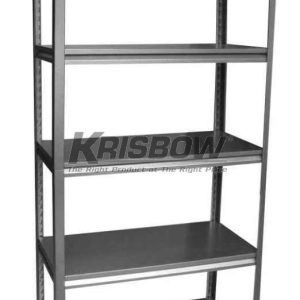 Rak Besi 5 Tingkat Shelving Steel Krisbow 90X45X183CM