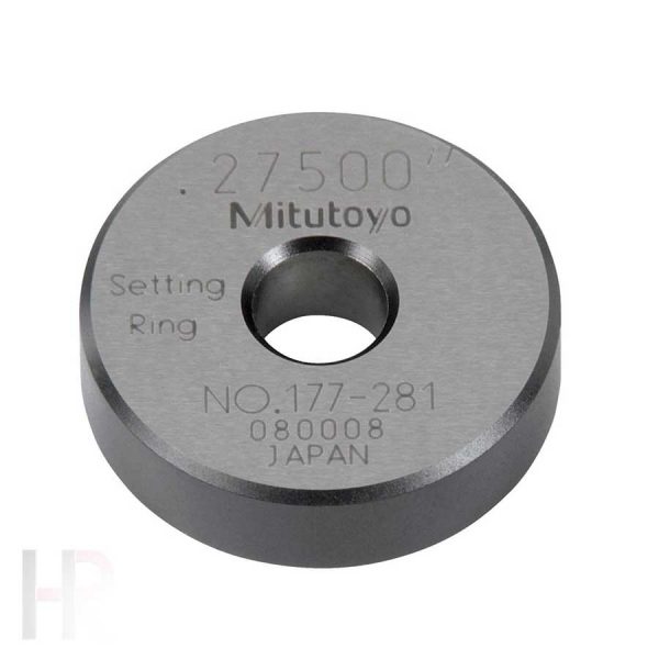 SETTING RING 0.275IN 177-281 MITUTOYO MT0006290