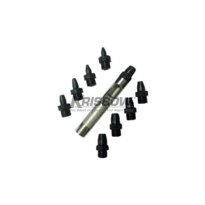 Alat Pembuat Lubang Hollow Punch 2-10mm 10Pcs Krisbow 10099328