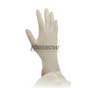 Sarung Tangan Glove Disposal Latex L Powder Free 100 Krisbow 10152299