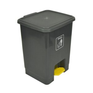 Tempat Sampah Dust Bin Grey 15L With Pedal Krisbow