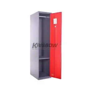 Locker 1 Doors Single Coloum Red Krisbow 10155038