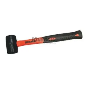 Palu Karet Rubber Hammer Krisbow 24 OZ Black