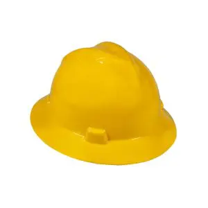 Helm Helmet Full Brim Yellow Krisbow 10178986