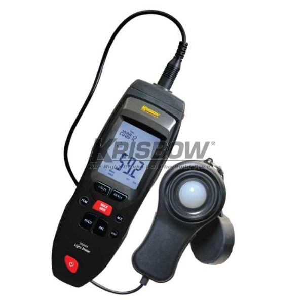 Light Meter LED 400,000 LUX Krisbow 10206578