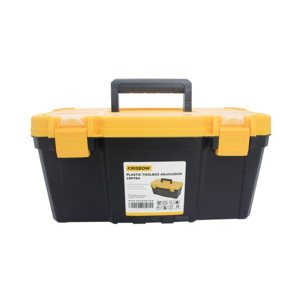 Plastic Toolbox Krisbow 40x21x20cm Lrptb4 - Image 9