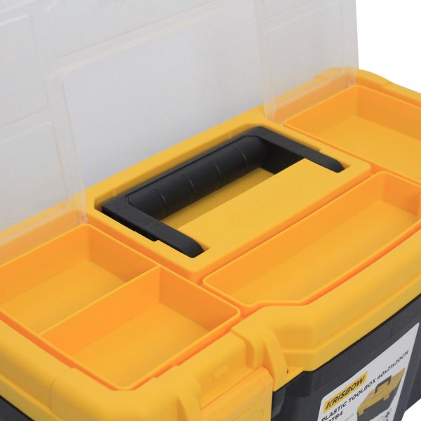 Plastic Toolbox Krisbow 40x21x20cm Lrptb4 - Image 8