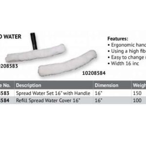 Refill Spread Water Cover 16IN 181379 Krisbow 10208584