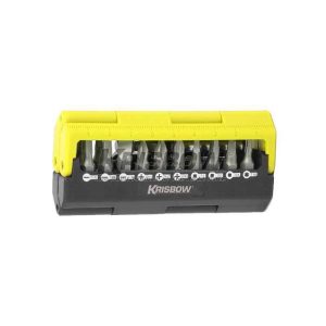Obeng Magnetic Screwdriver Bits 13Pcs Krisbow 10211535