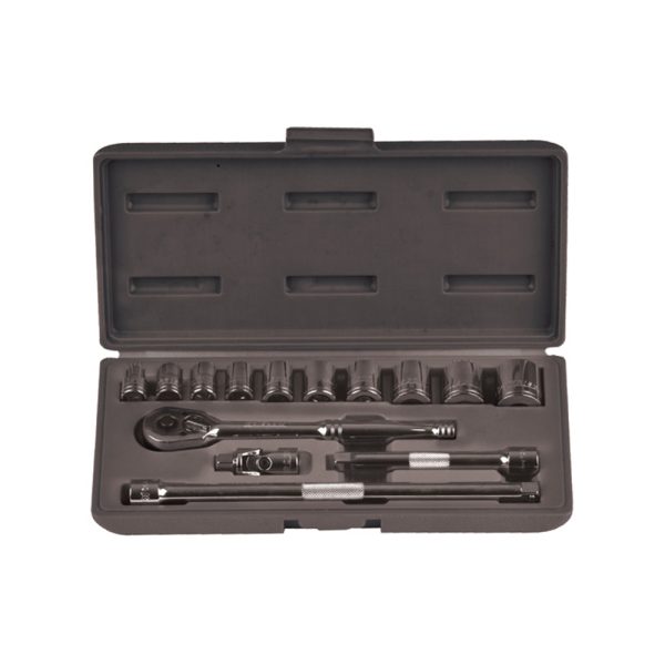 Socket Set SQ3/8IN 10-22MM 18PC LRSOS1 Krisbow 10451484