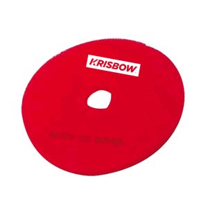 Cleaning Pad Krisbow 17INC 44CM Sabut Pembersih Merah (10PCS)