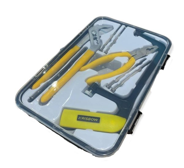 Set 9 Pcs Perkakas Daily Toolkit Krisbow Lrtkd9