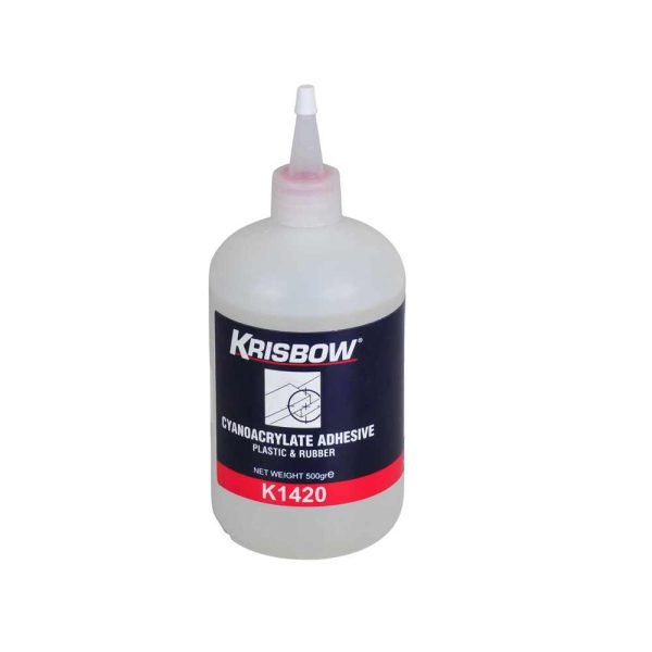Lem Plastik dan Karet Krisbow CA 500G K1420 - Image 2