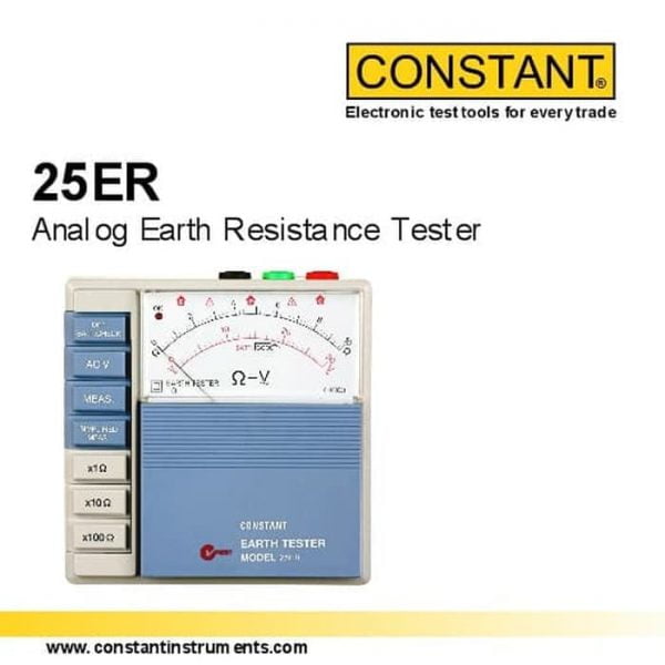 Alat Tester Analog Earth Resistance Constant 25ER