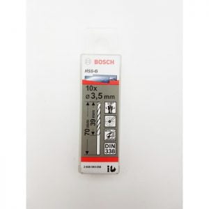 Unit Mata Bor Logam HSS-G 3.5 x 39 x 70 mm Bosch 2608595058