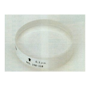 OPTICAL FLAT 0.1UM 60/15MM 158-120 MITUTOYO MT0002916
