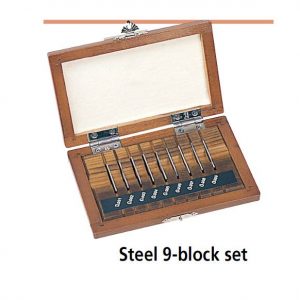 GAUGE BLOCK STEEL SET (9) 1 516-983-10 MITUTOYO MT0003100
