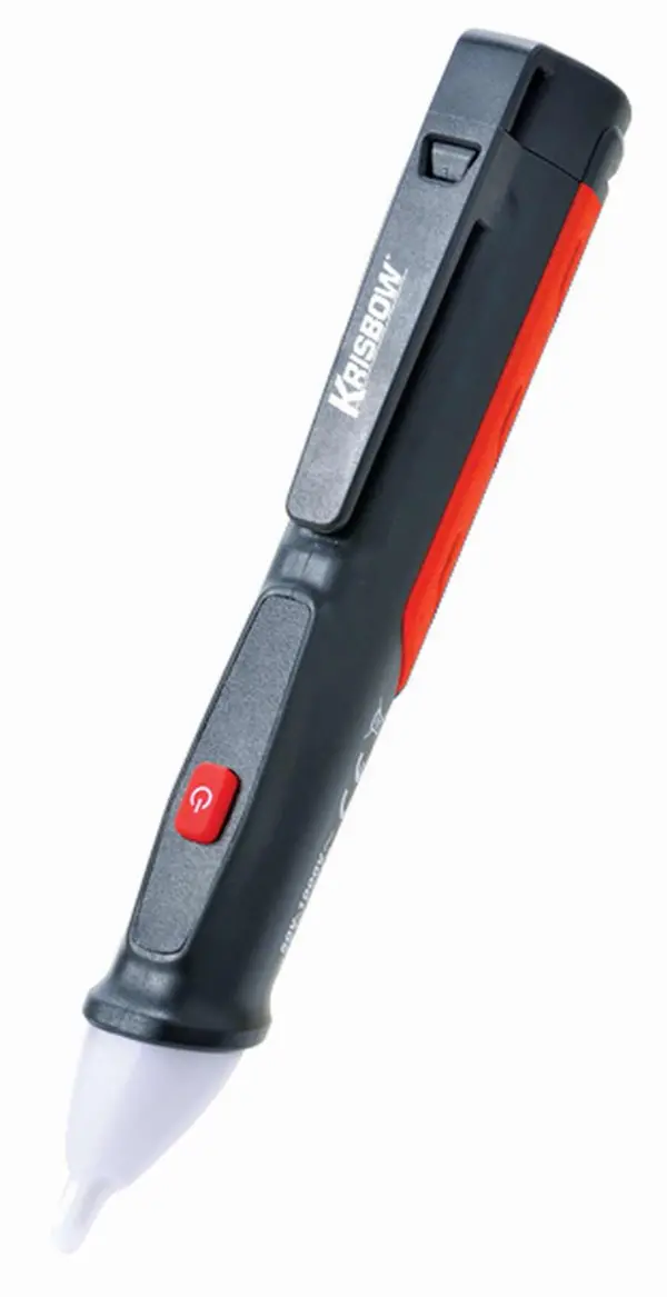 Pengukur Voltase Tanpa Kabel Krisbow Non Contact AC Voltage Detector 10106735