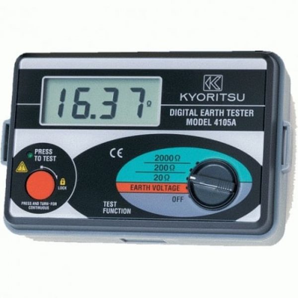 DIGITAL EARTH TESTER KYORITSU 4105A