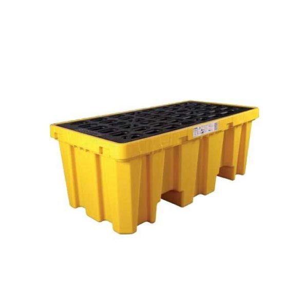 Spill Pallet Wadah Cairan Kimia & Oli Krisbow 58 Galon / 220 Ltr