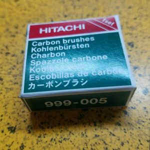 Carbon Brush Set G10SR3 G12SR3 Replacement Part Hitachi 999-005