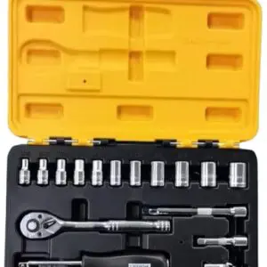 Socket Set 1/4IN 5/32-9/16IN 16PC LRSOS4 Krisbow 10451487