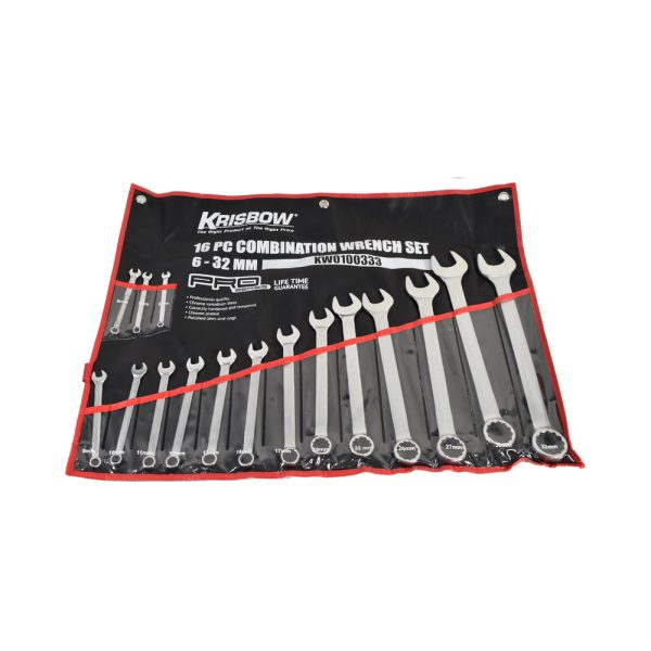 Set Kunci Pas Kombinasi Krisbow 6-32mm(16) KW0100333 - Image 2