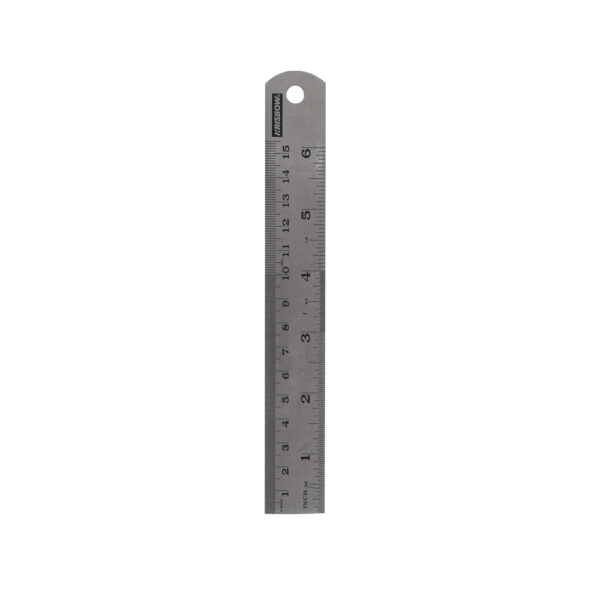 Penggaris Besi Steel Rule 6INC/150MM Krisbow KW0100650
