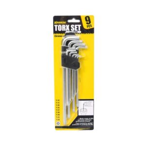 Kunci L Torx Wrench Set L T10-T50 9Pcs Krisbow KW0101640