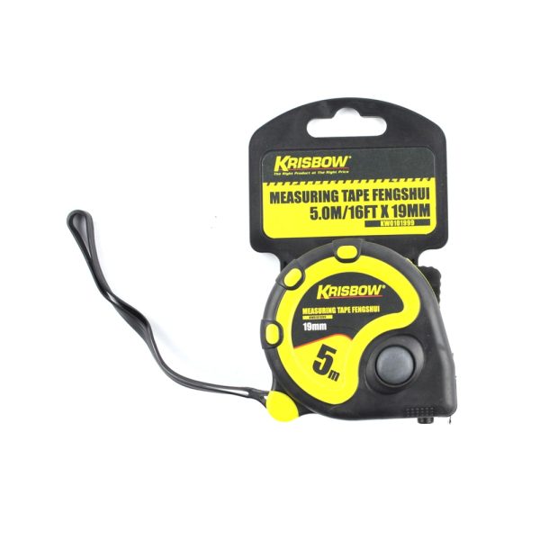 Meteran Fengshui Krisbow 5 meter Measuring Tape - Image 2