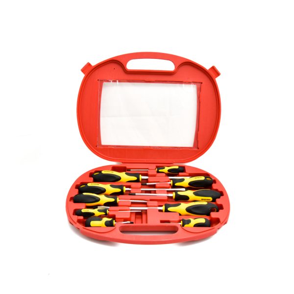 Set Obeng Krisbow 10 Pcs Screwdriver Set - Image 2