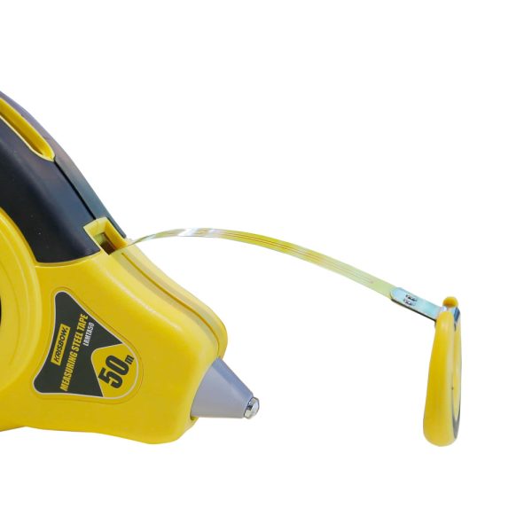 Meteran Steel Krisbow 50Meter Measuring Tape Time Speed - Image 3