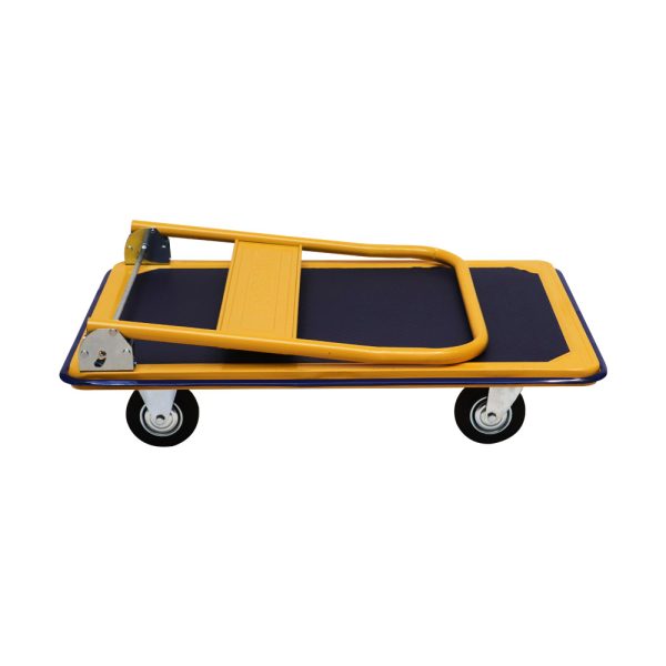 Troli Barang Lipat Krisbow 300 Kg Trolley Foldable Platform Handtruck - Image 5