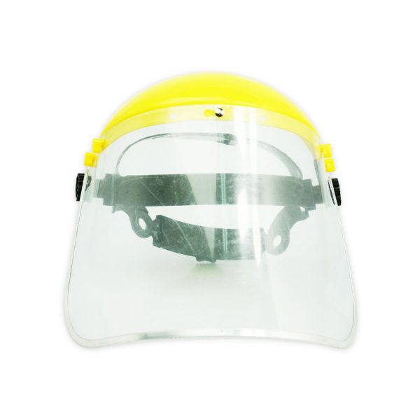 Pelindung Wajah Face Shield Krisbow Head Gear With Clear Visor - Image 3