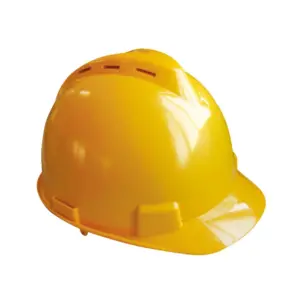 Helm Helmet Front Brim Vented Yellow Krisbow KW1000442