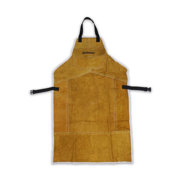 Welding Apron Krisbow Coklat KW1000480 - Image 2