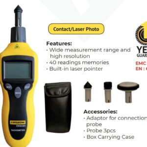 Tachometer Digital Contact / Non Contact Krisbow
