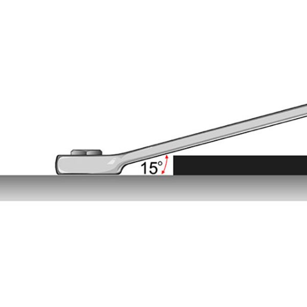 Kunci Kombinasi Long Combination  15Deg Offset 10mm TopTul AAEA1010